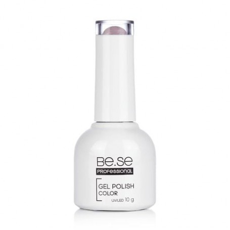 Гель-лак для ногтей Be.Se Professional Gel Polish Color Nude 03 Эмаль, светло-лиловый, 10 г
