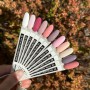 Гель-лак для ногтей Be.Se Professional Gel Polish Color Nude 03 Эмаль, светло-лиловый, 10 г
