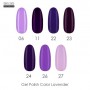 Гель-лак для ногтей Be.Se Professional Gel Polish Color Lavender 06 Эмаль, лавандовый, 10 г