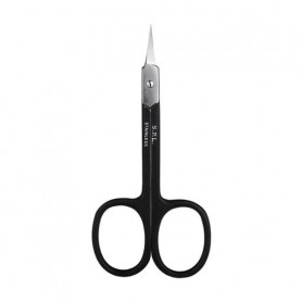 Ножницы для кутикулы SPL блистер, черные (9711)