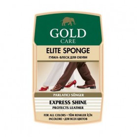 Губка-блеск для обуви Gold Care Elite Sponge Express Shine Бесцветный, 1 шт