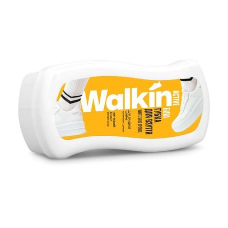 Губка для обуви Walkin Active для гладкой кожи, белая