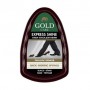 Губка-блеск для обуви Gold Care Express Shine Shoe Shining Sponge Черный, 1 шт