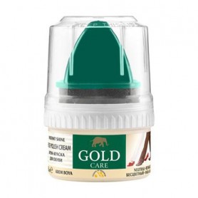 Крем-краска для обуви Gold Care Instant Shine Shoe Polish Cream Бесцветный, 50 мл