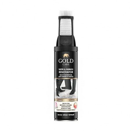 Восстановитель для замши и нубука Gold Care Suede & Nubuck Renovator Черный, 250 мл