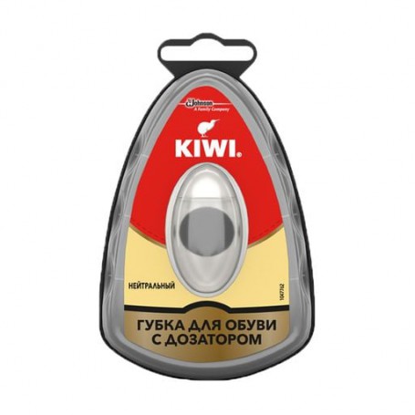 Губка для обуви KIWI Express Shine с дозатором без цвета, 6 мл