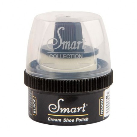Крем для обуви Smart Cream Shoe Polish Черный, 60 мл