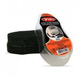 Губка для обуви Vilo Супер блеск, черная, мини
