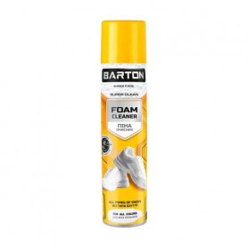 Пенный очиститель для обуви Barton Foam Cleaner, 300 мл (аэрозоль)
