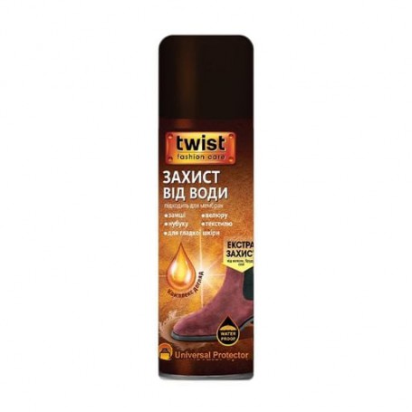 Водоотталкивающий спрей для обуви Twist Fashion Care, 250 мл