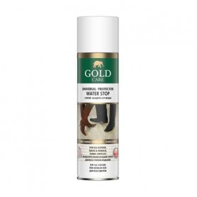 Водоотталкивающий спрей для обуви Gold Care Universal Protector Water Stop, 200 мл
