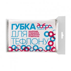 Губка кухонна Добра Господарочка для тефлона, 1 шт
