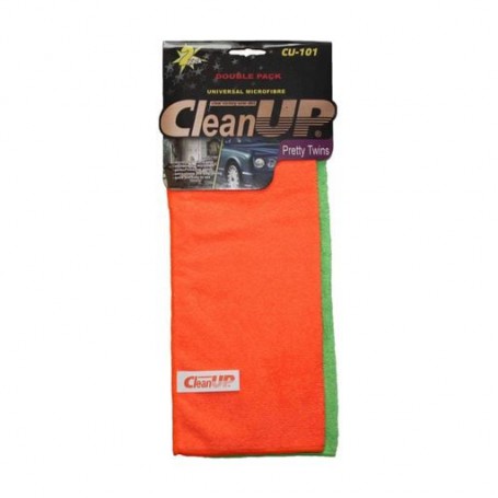 Универсальная салфетка CleanUP CU-101 из микрофибры, 30*40 см, 2 шт