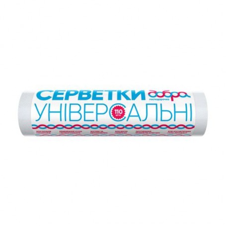 Салфетки универсальные Добра Господарочка, 110 шт