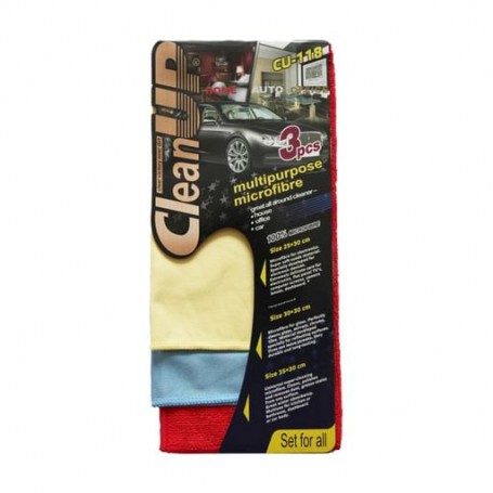 Универсальная салфетка CleanUP CU-118 из микрофибры, 30*35 см, 3 шт