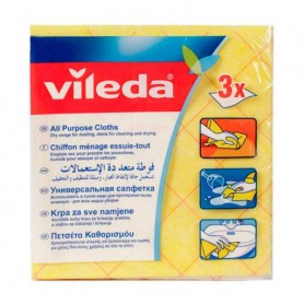 Салфетки Vileda Allpurpose Cloth универсальные, 3 шт
