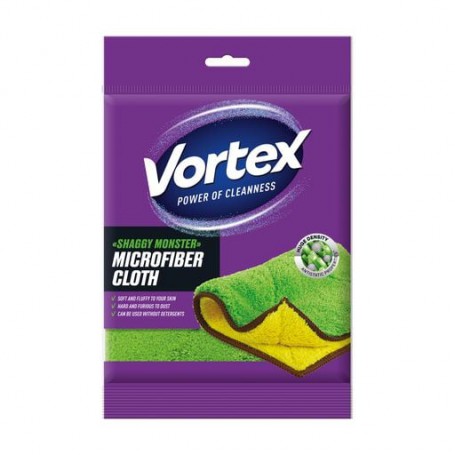 Салфетки для уборки с микрофибры Vortex Shaggy Monster, 1 шт