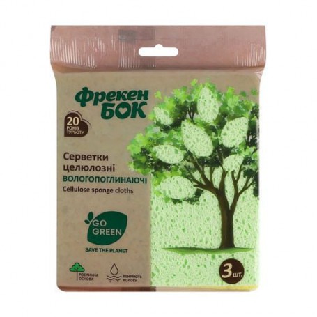 Салфетки для уборки Фрекен Бок Универсальные, 3 шт