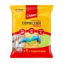 Универсальные салфетки для уборки Chisto Практик, 3 + 1 шт