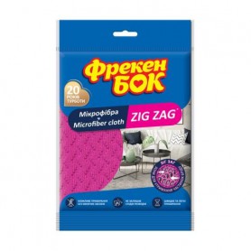 Универсальная салфетка для уборки Фрекен Бок Микрофибра Zig Zag, 1 шт
