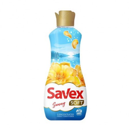 Кондиционер для тканей Savex Soft Sunny, 60 стирок, 1.5 л