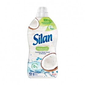 Кондиционер для белья Silan Naturals Coconut Water Scent & Minerals, 50 стирок, 1.1 л