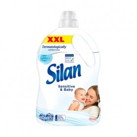 Кондиционер для белья Silan Sensitive & Baby, 130 стирок, 2.86 л