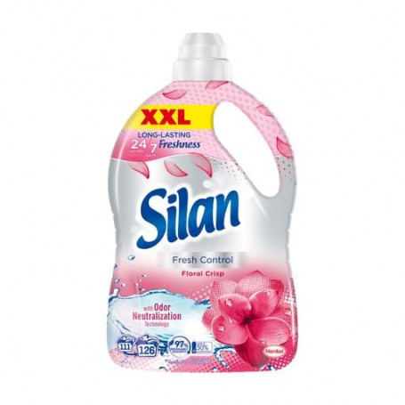 Ополаскиватель-кондиционер для белья Silan Fresh Control Floral Crisp, 126 стирок, 2.772 л