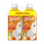 Кондиционер для белья Lenor Ванильная орхидея и золотой янтарь, 96 стирок, 2*1.2 л