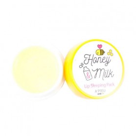 Ночная маска для губ A'pieu Honey & Milk Lip Sleeping Pack Молочно-медовая, 6.7 г