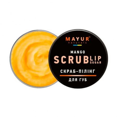 Сахарный скраб-пилинг для губ Mayur Scrub Lip Sugar Mango, 15 г