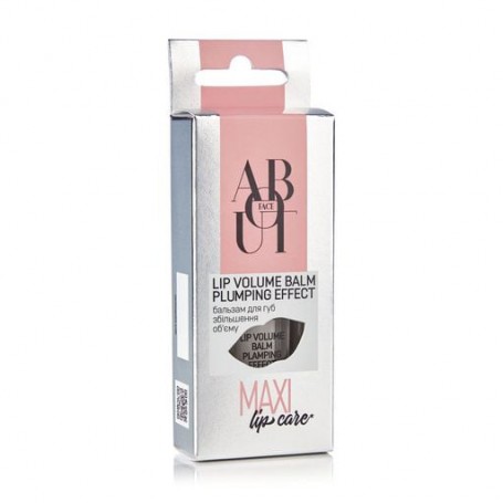 Бальзам для губ ABOUT face Lip Volume Balm Plumping Effect с эффектом увеличения объема, 8.5 мл