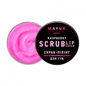Сахарный скраб-пилинг для губ Mayur Scrub Lip Sugar Raspberry, 15 г