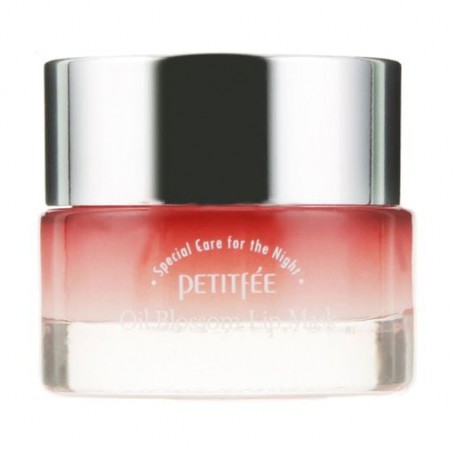 Ночная маска для губ Petitfee &amp Koelf Oil Blossom Lip Mask с маслом камелии, 15 г