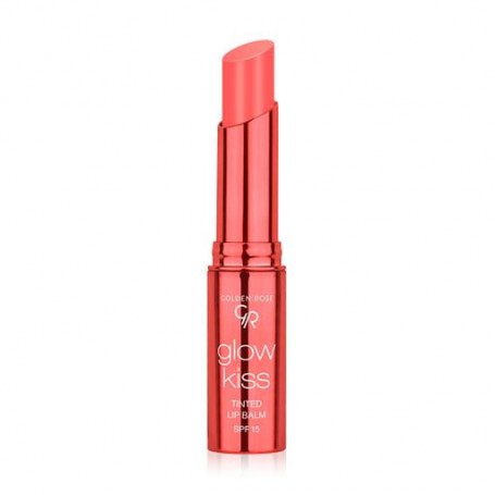 Бальзам для губ Golden Rose Glow Kiss Tinted Lip Balm SPF 15, 04 Peach Shake, 3 г