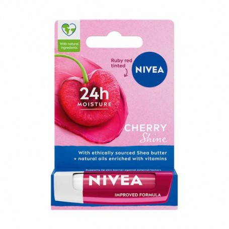 Бальзам-уход для губ NIVEA Cherry Shine Вишневое сияние, 4.8 г