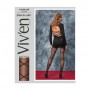 Колготки женские Viv'en petty Cross Line, 30 DEN, черные, размер 2