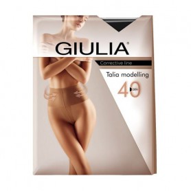 Колготки женские Giulia Talia Modelling с шортиками, 40 DEN, Nero, размер 4