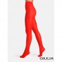 Колготки женские Giulia Samba без шортиков, 40 DEN, Aurora Red, размер 2S