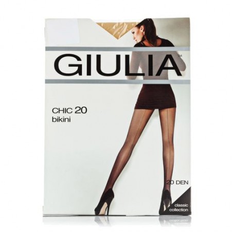 Колготки женские Giulia Chic Bikini 20 DEN, Diano, размер 4