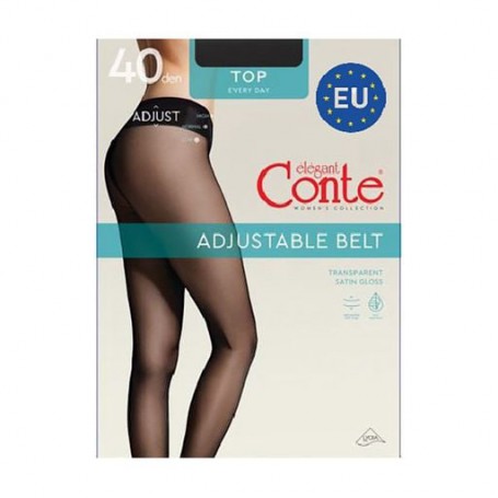 Колготки женские Conte elegant Top 40 DEN, Nero, размер 2