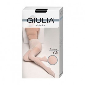 Колготки женские Giulia Tracery с шортиками, 90 DEN, Black, размер 2