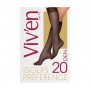 Гольфы женские Viv'en petty Preference Golfs, 20 DEN, черный, 2 пары