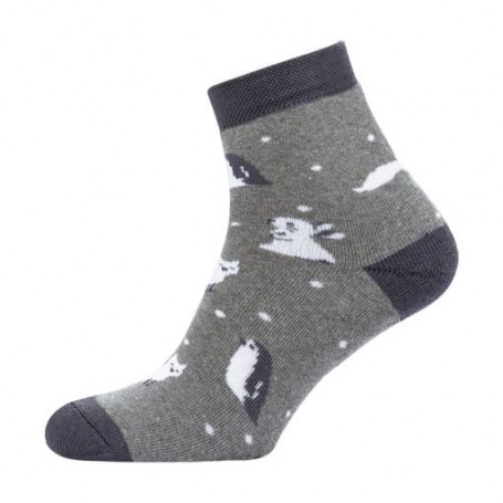 Носки женские Siela RT1212-075 высокие, махровые, серые, размер 36-39