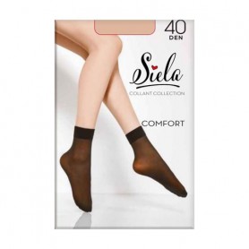 Носки женские Siela Comfort 40 DEN, Daino, безразмерные, 2 пары