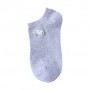 Носки женские Siela RT1312-148 короткие, голубые с овечкой, размер 36-39