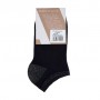 Носки женские AmiGА укороченные, черные, размер 23-25