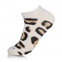 Носки женские AmiGA укороченные, леопард крупный, размер 23-25