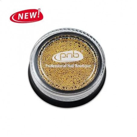Металлические бульонки PNB Gold 0.6 мм, 4 г