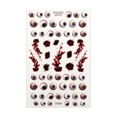 Наклейки для дизайна ногтей StickersSpace Temp Mini (159022)